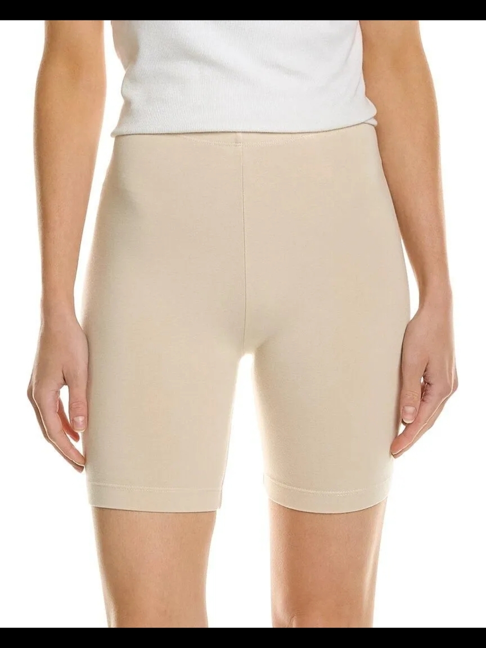 Cotton Citizen High-Rise Beige Shorts